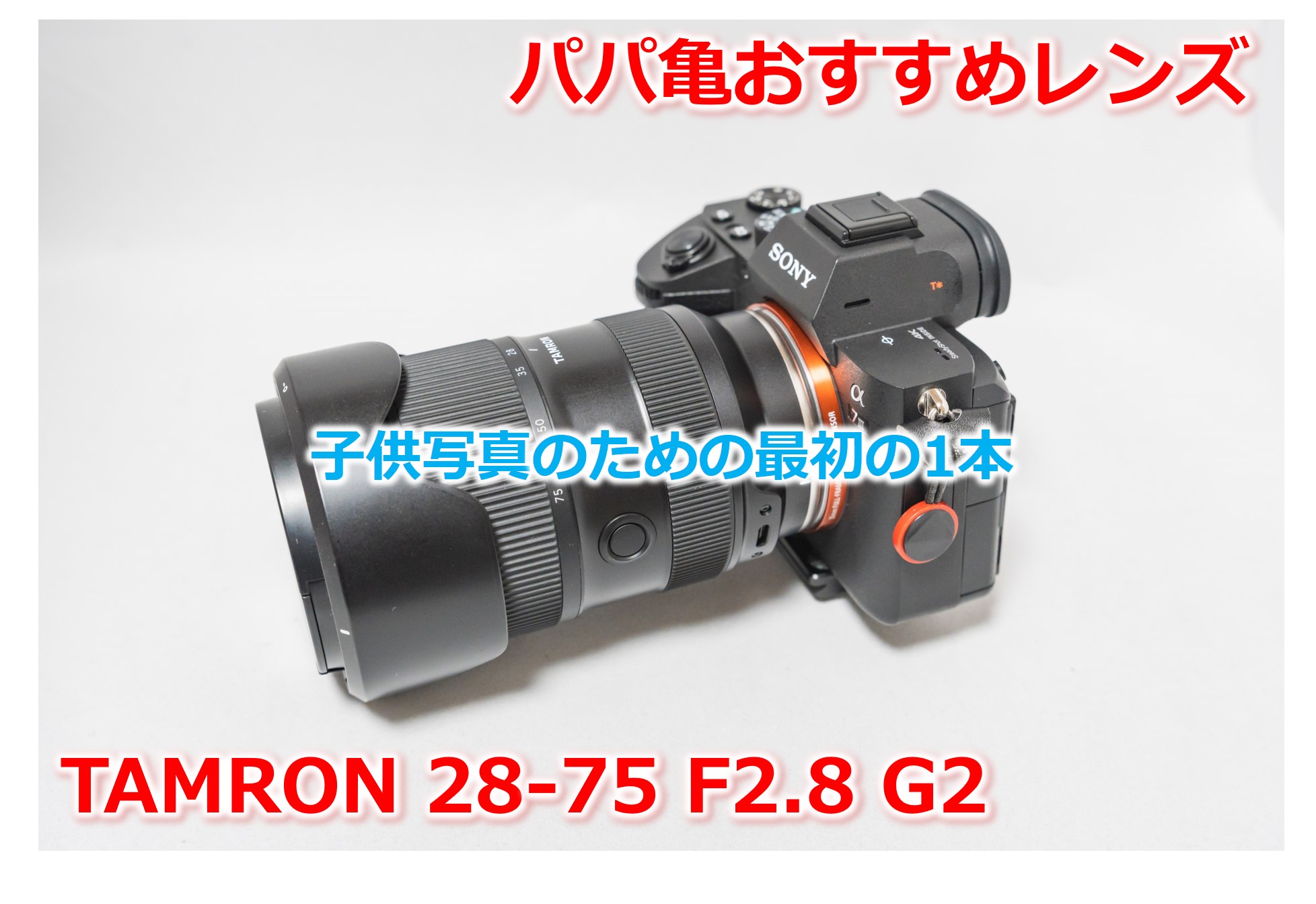 パパ亀おすすめレンズ：TAMRON 28-75mm F/2.8 Di III VXD G2 (A063 ...